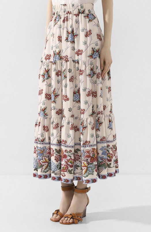 Юбка из вискозы Vilshenko Morye Бежевый, фото 3