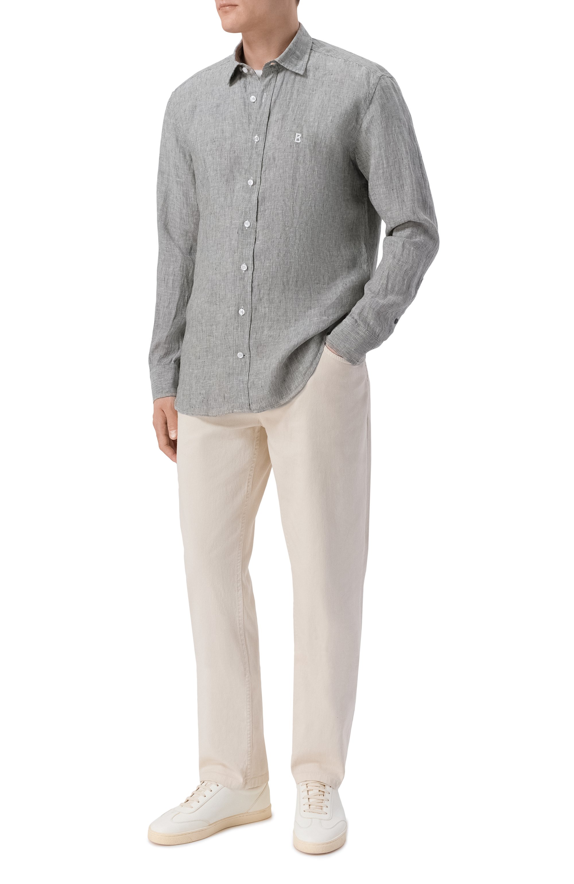 Льняная рубашка BOGNER, арт. 58848064, фото 2