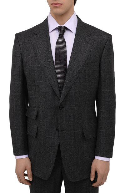 Шелковый галстук ZEGNA, арт. Z3C01T/13X, фото 2