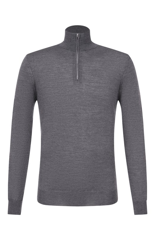 Джемпер из шерсти и шелка Andrea Campagna M5625-5306 Серый M5625-5306