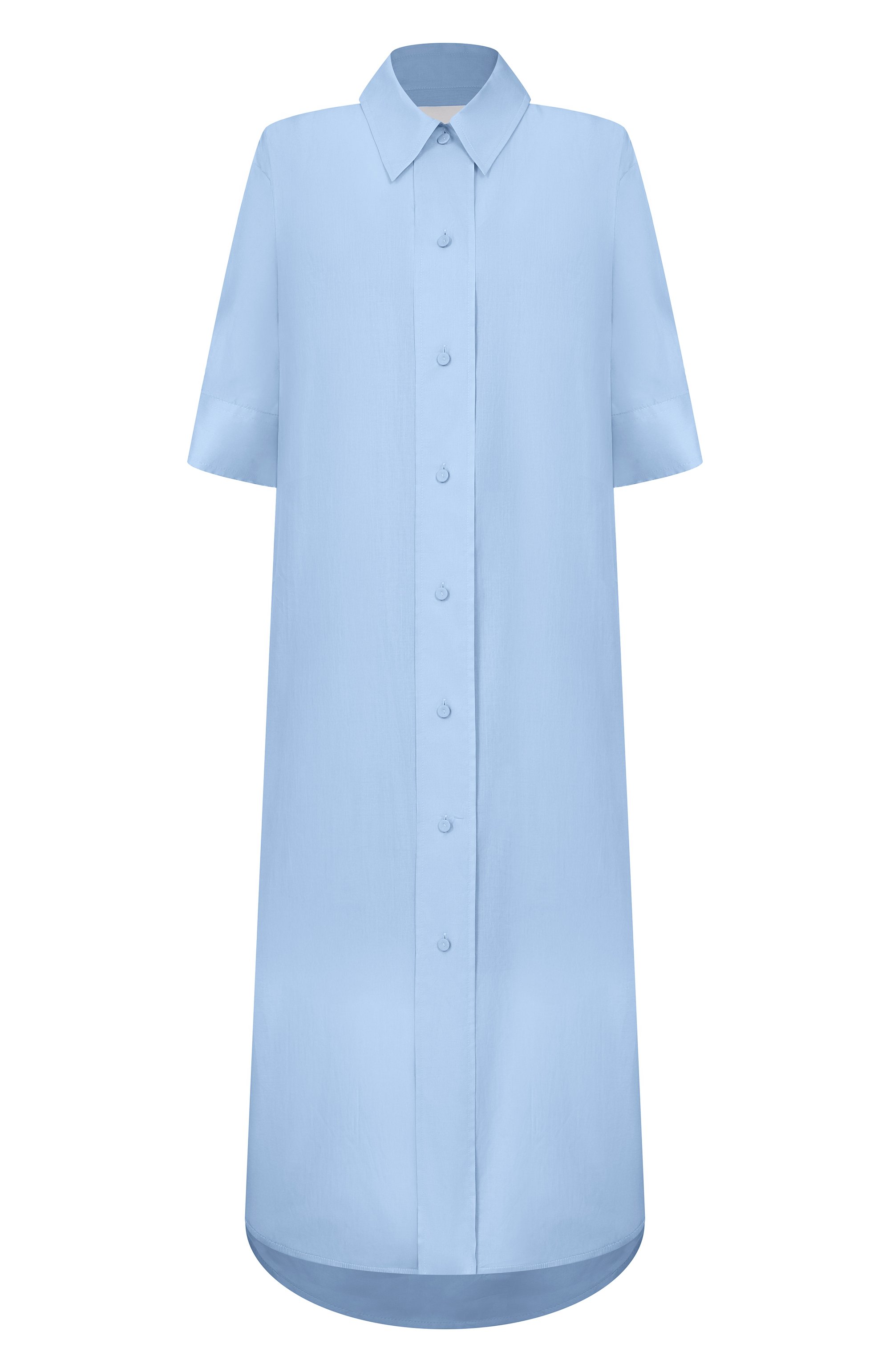Хлопковое платье JIL SANDER, арт. J02CT0593/J45326, фото 1