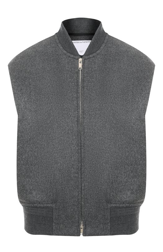 Шерстяной жилет Bottega Veneta 834990/V4CB0 Серый 834990/V4CB0