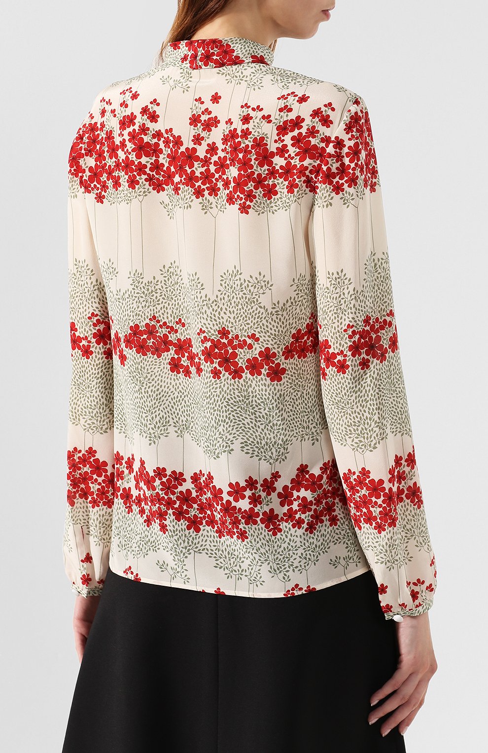 Шелковая блузка REDVALENTINO, арт. SR3ABB05/4A1, фото 4