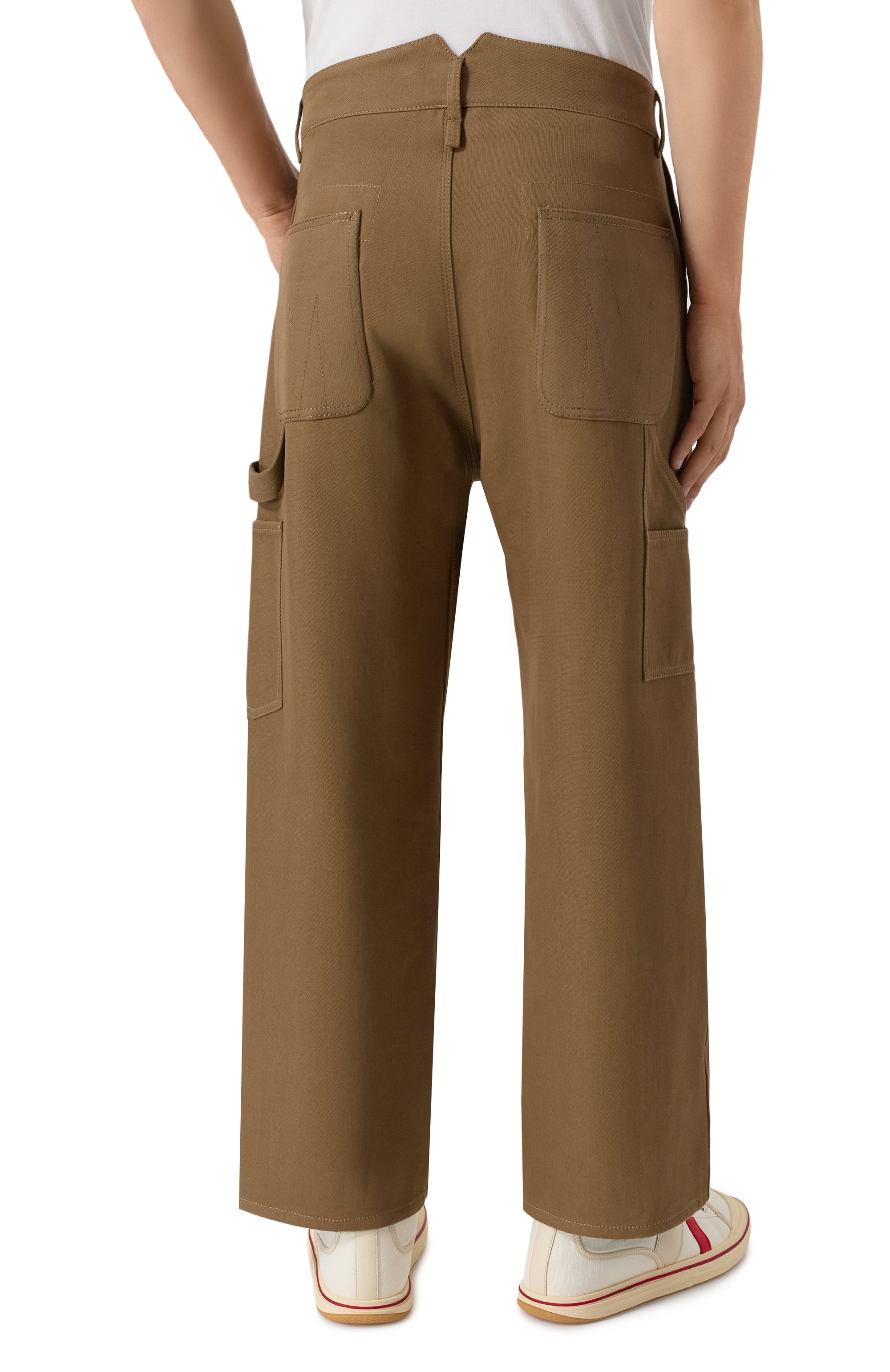 Хлопковые брюки MOSCHINO, арт. J0302/5215, фото 4