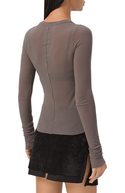 Пуловер из вискозы и шелка RICK OWENS, арт. RP02F5209/RC, фото 4