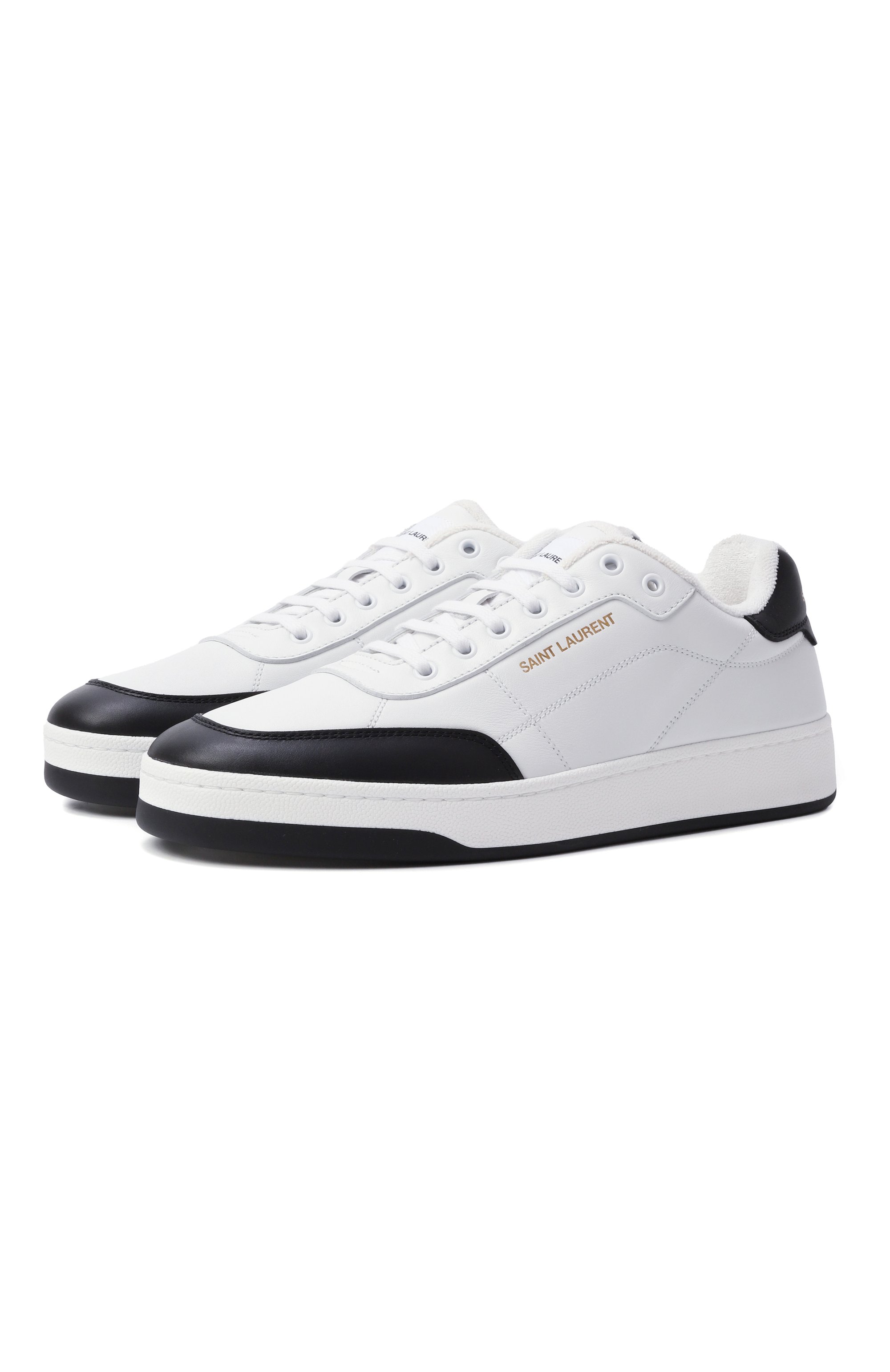 Кожаные кеды sl/61 SAINT LAURENT, арт. 845537/00NI0, фото 1