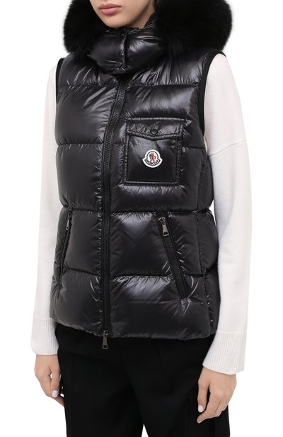 Пуховый жилет MONCLER, арт. F2-093-1A549-01-C0064, фото 4