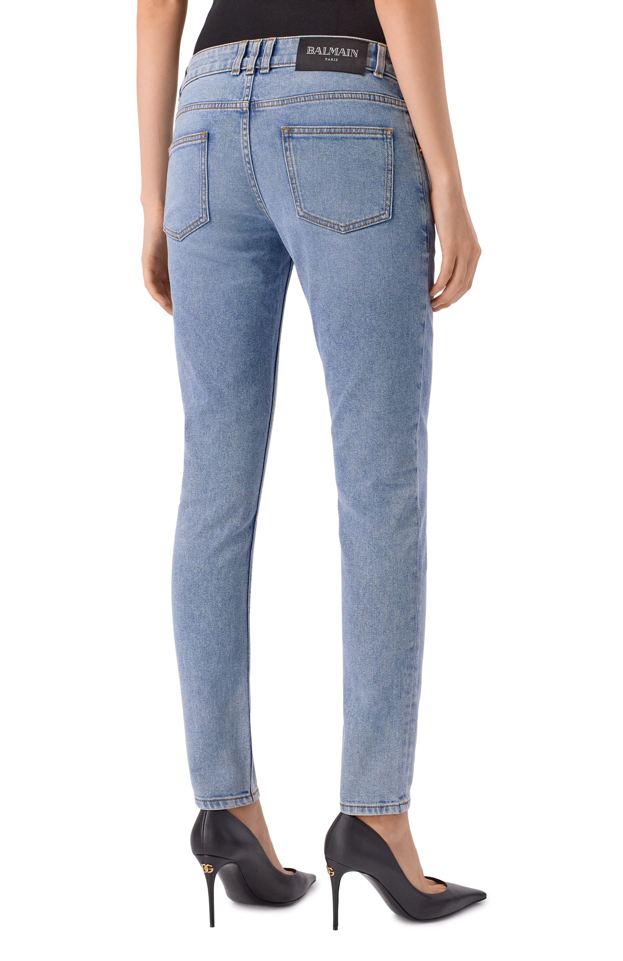 Джинсы BALMAIN, арт. FF0MF070/DF97, фото 4