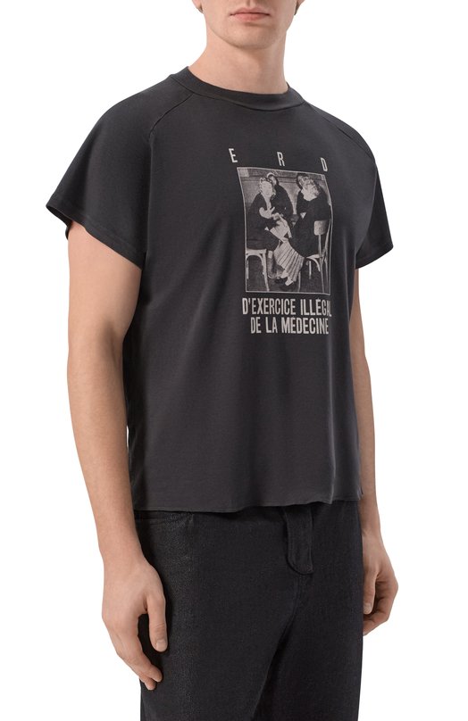 Хлопковая футболка Enfants Riches Deprimes 010-874/C0TT0N Чёрный  010-874/C0TT0N Фото 3