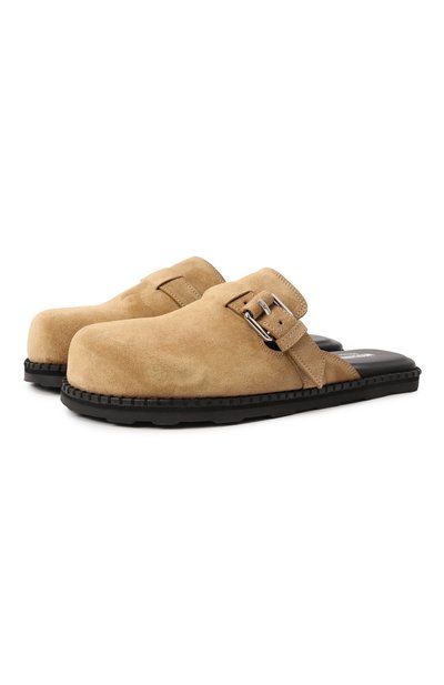 Женские замшевые сабо MOSCHINO, арт. 10152/ME0