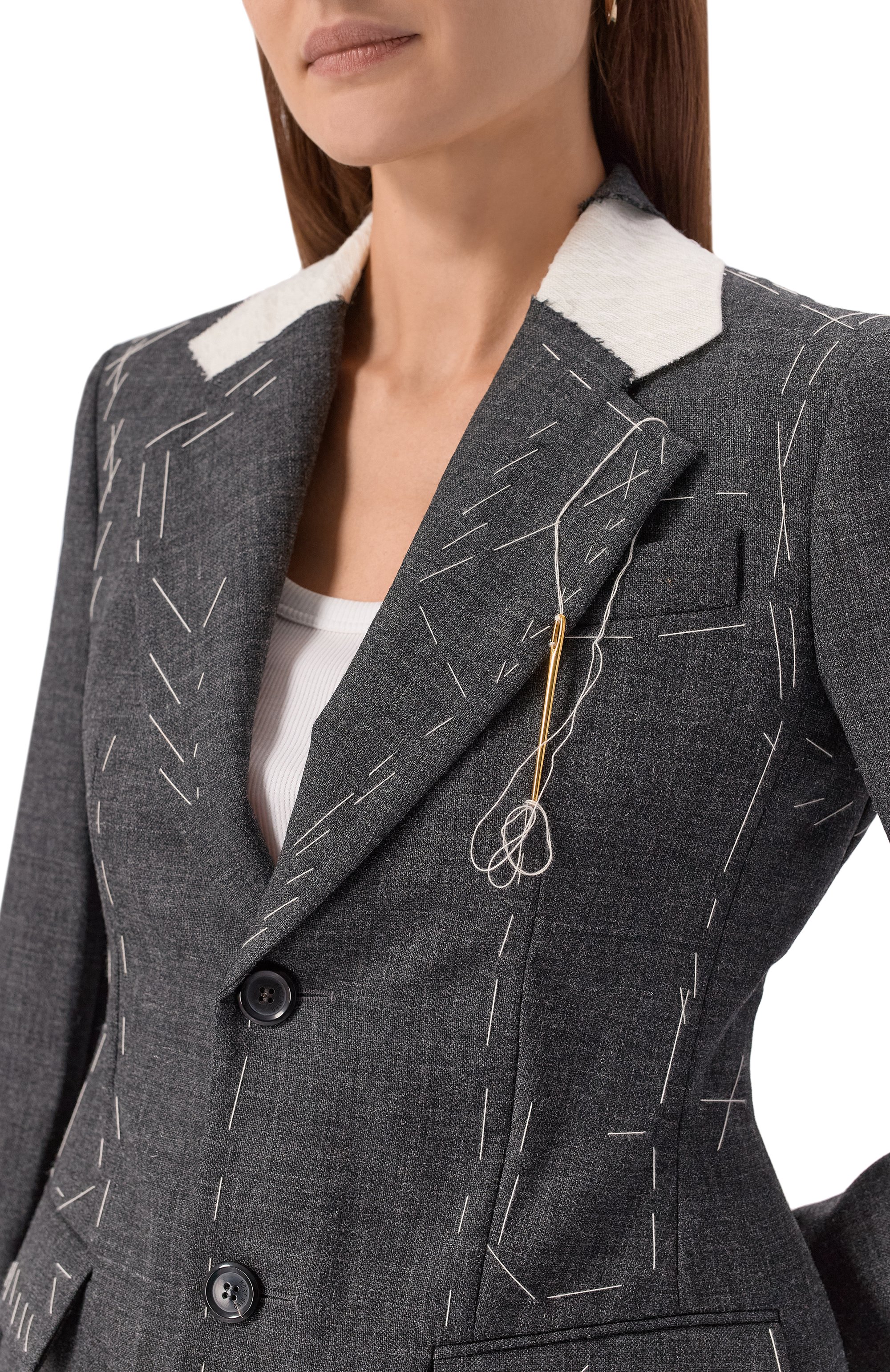 Шерстяной жакет MOSCHINO, арт. A0502/5417, фото 5