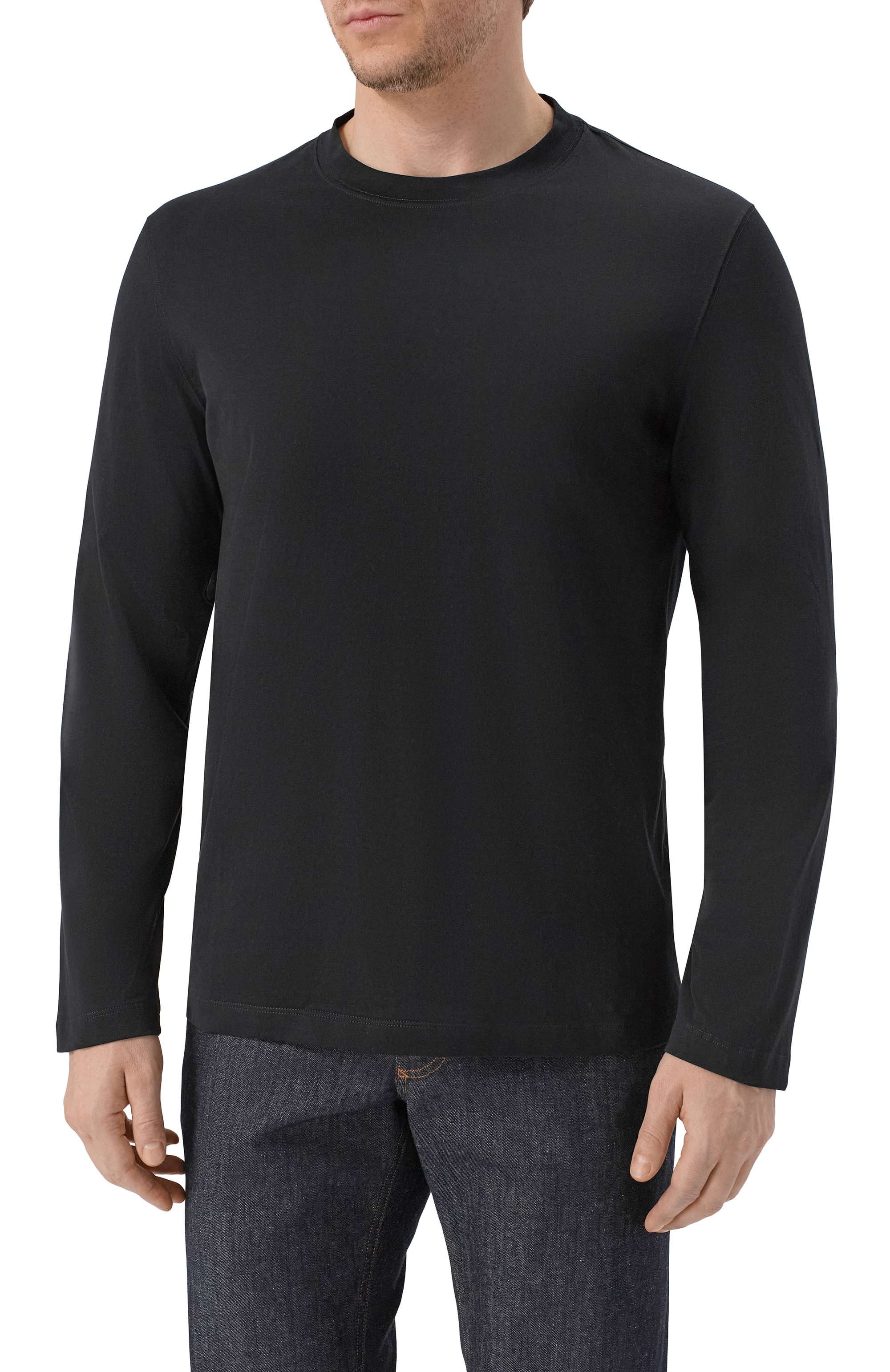 Хлопковый лонгслив BRUNELLO CUCINELLI, арт. M0B137407, фото 3