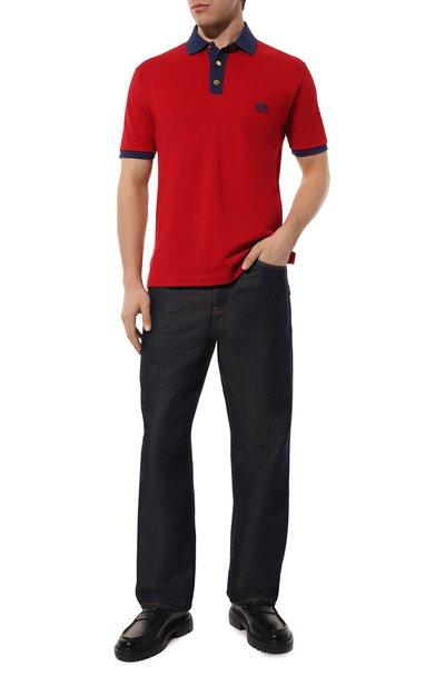 Хлопковое поло GUCCI, арт. 625323 XJCNZ, фото 2