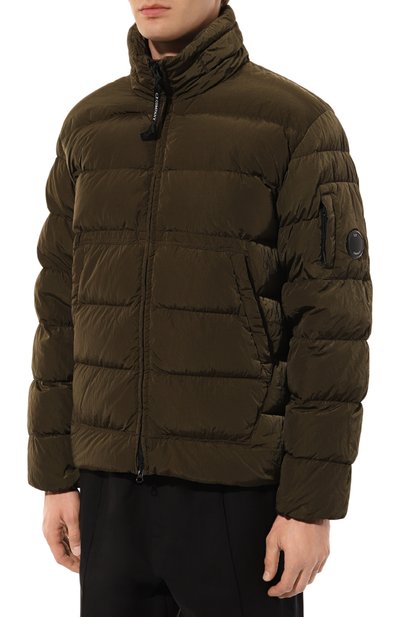 Пуховик C.P. COMPANY хаки цвета по цене 76950 руб., арт. 17CM0W016A005904G, фото 3 Пуховик C.P. COMPANY, арт. 17CM0W016A005904G, фото 3