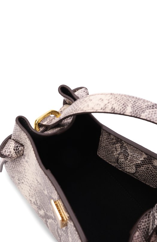 Сумка Gyoza mini Yuzefi GY0ZA MINI/EMB0SSED LEATHER Серый  GY0ZA MINI/EMB0SSED LEATHER Фото 5