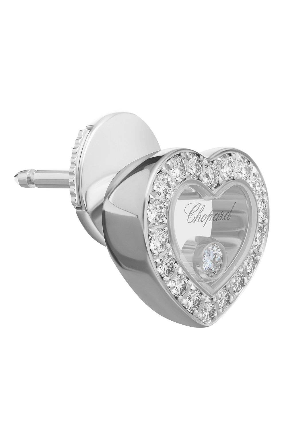 Серьги CHOPARD бесцветного цвета по цене 910000 руб., арт. 83A054-1201, фото 2 Серьги CHOPARD, арт. 83A054-1201, фото 2