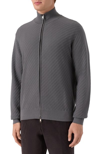 Кардиган из хлопка и шелка BRIONI, арт. UMT20L/PAK22, фото 3