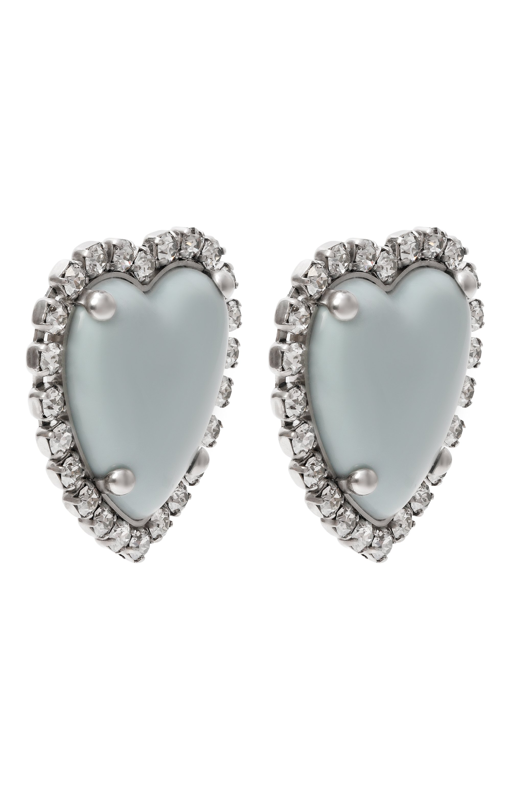 Клипсы coeur hyperbole VALENTINO светло-голубого цвета по цене 172000 руб., арт. 8W2J0Z47/CEL, фото 3 Клипсы coeur hyperbole VALENTINO, арт. 8W2J0Z47/CEL, фото 3