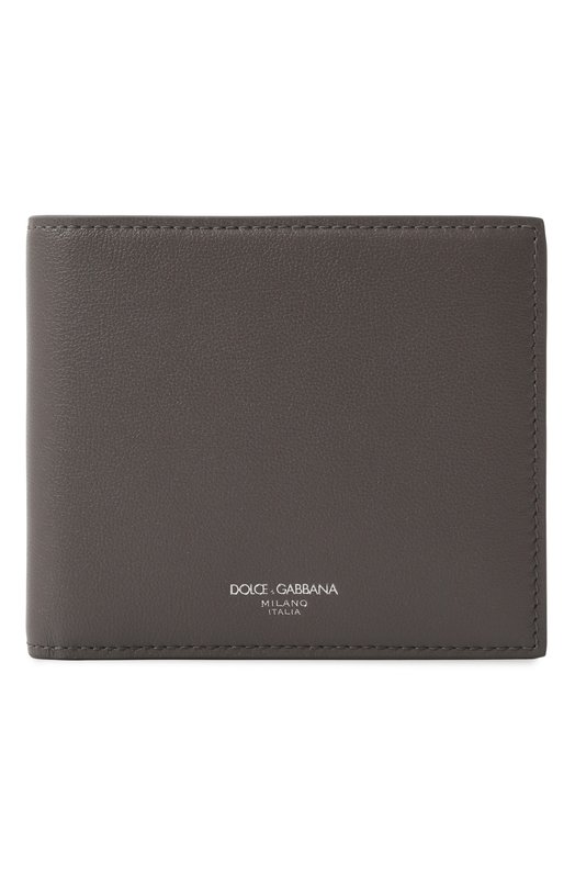 Кожаное портмоне Dolce & Gabbana BP1321/AV956 Серый BP1321/AV956