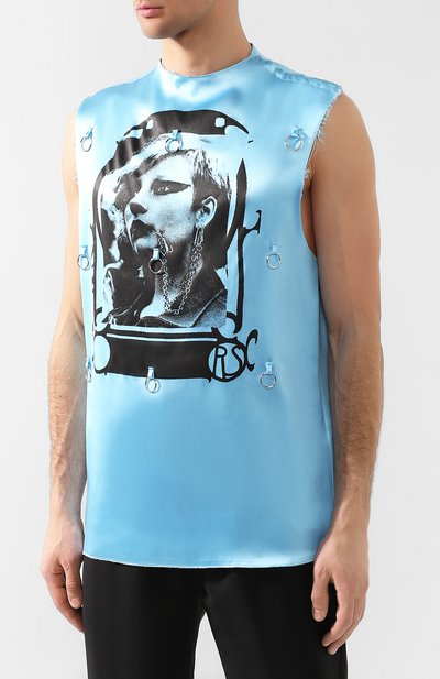 Майка из вискозы RAF SIMONS, арт. 191-410D-30004, фото 3