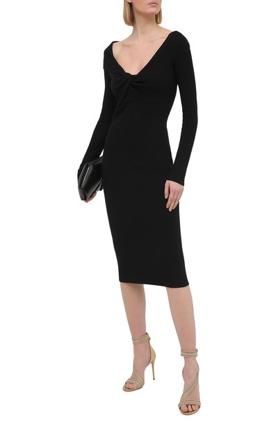 Шерстяное платье ALEXANDER MCQUEEN, арт. 650269/Q1AR9, фото 2