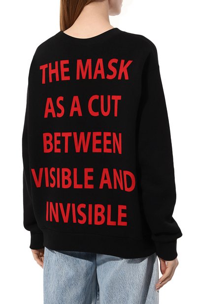 Хлопковый свитшот GUCCI черного цвета по цене 113000 руб., арт. 469250 XJBUG, фото 4 Хлопковый свитшот GUCCI, арт. 469250 XJBUG, фото 4