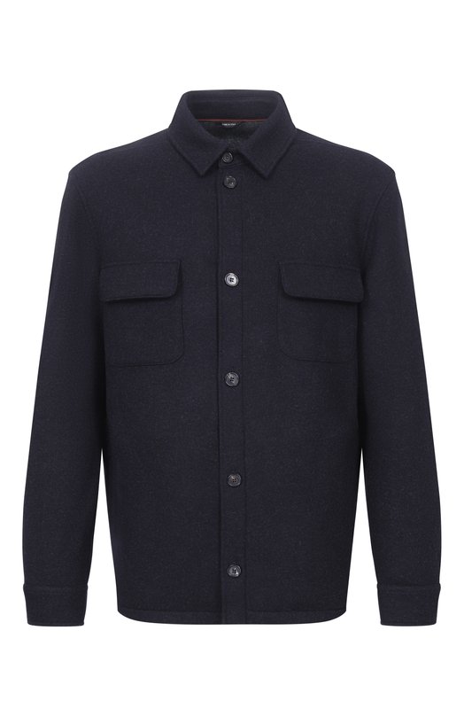 Кашемировая куртка-рубашка Loro Piana FAL3156 Синий FAL3156