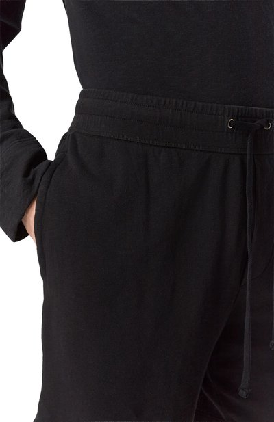 Хлопковые шорты JAMES PERSE черного цвета по цене 30850 руб., арт. MXA4192, фото 5 Хлопковые шорты JAMES PERSE, арт. MXA4192, фото 5