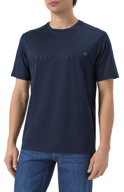 Хлопковая футболка STEFANO RICCI, арт. MNH5204300/TE0001, фото 3