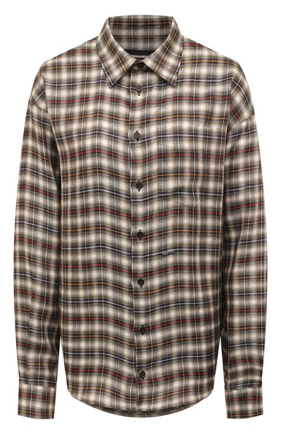 Женская льняная рубашка DSQUARED2, арт. S75DL0791/S54389