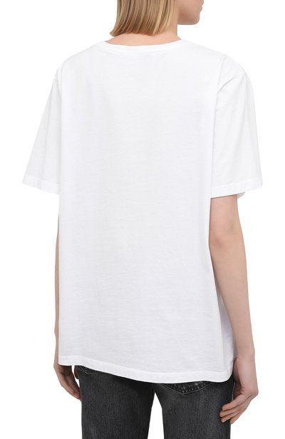 Хлопковая футболка GOLDEN GOOSE DELUXE BRAND, арт. GWP00803.P000187, фото 4