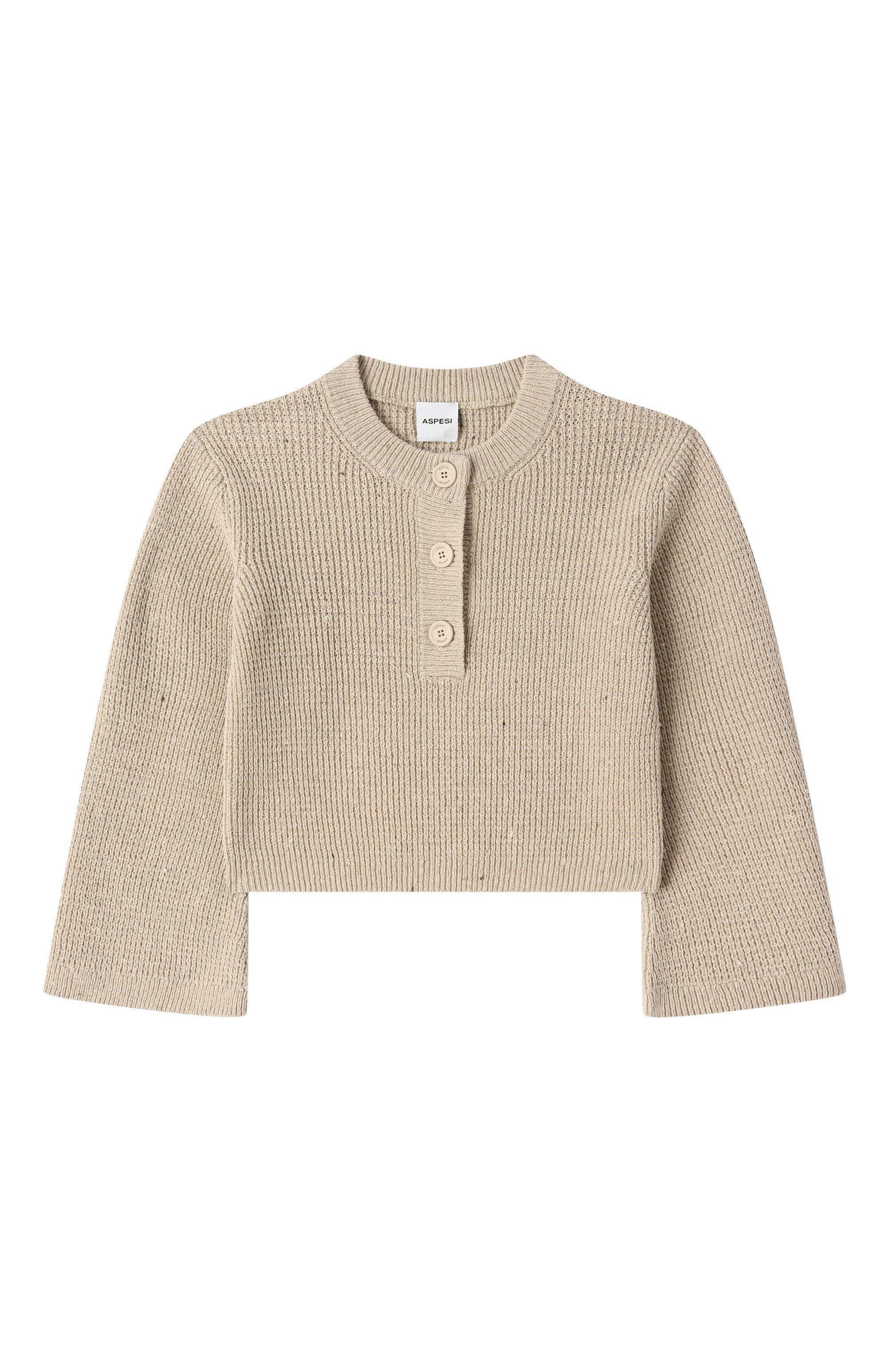 Хлопковый пуловер ASPESI, арт. S25049MAEM114, фото 1