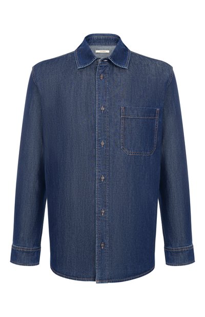 Мужская джинсовая рубашка 12 STOREEZ, арт. 127225