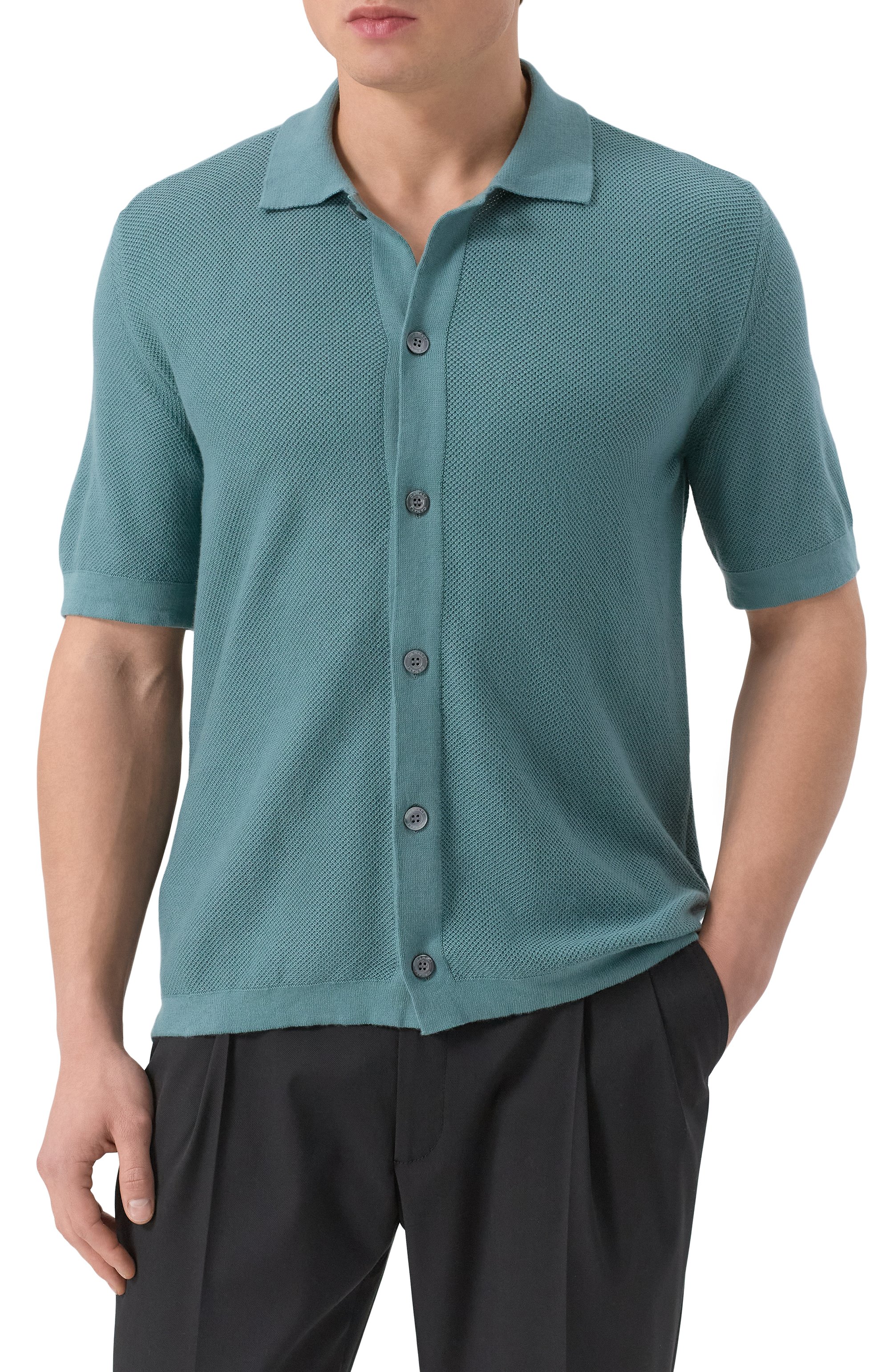 Хлопковая рубашка CANALI, арт. C1061/MK02263, фото 3