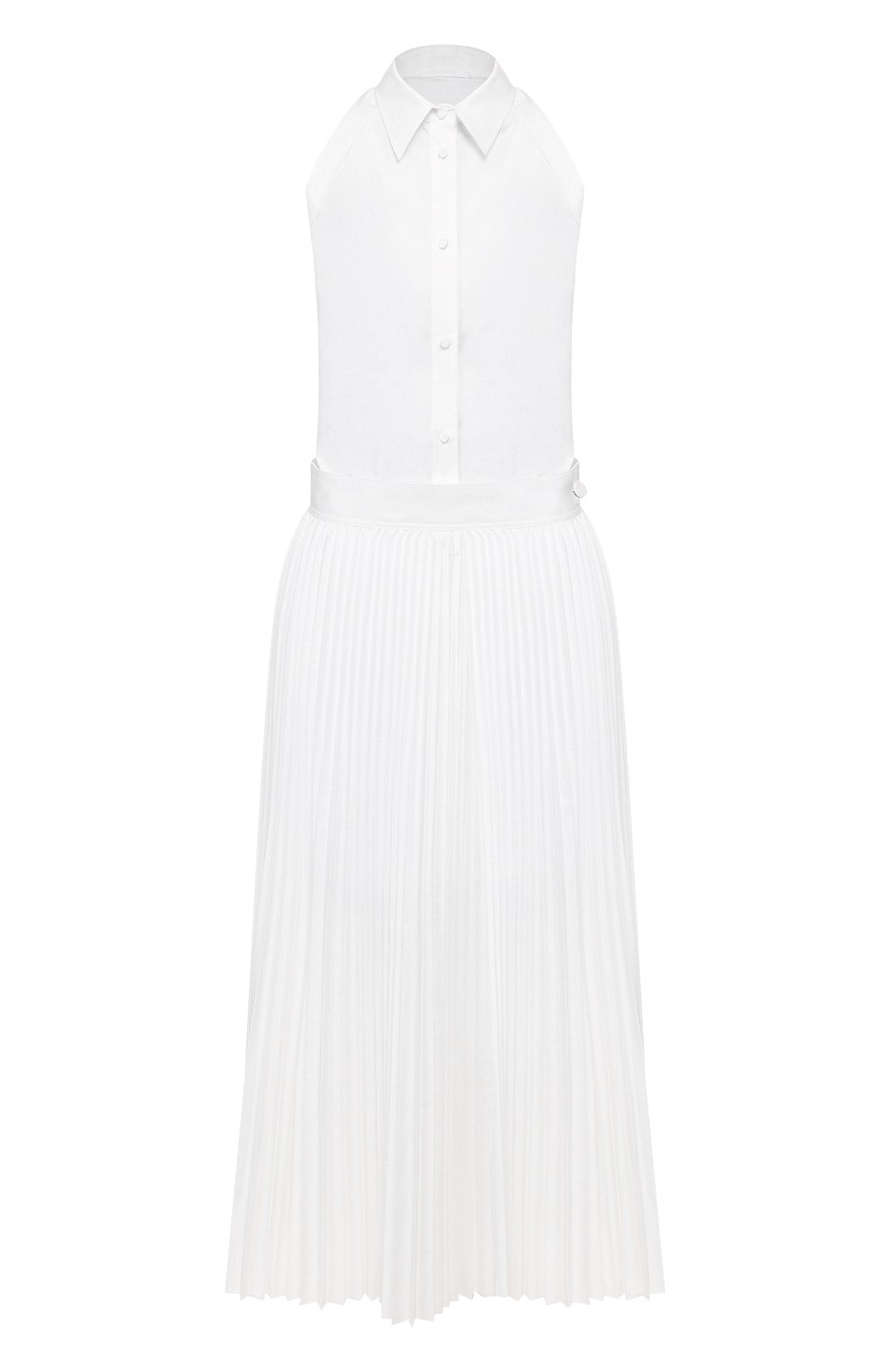 Платье HELMUT LANG белого цвета по цене 59950 руб., арт. K01HW610, фото 1 Платье HELMUT LANG, арт. K01HW610, фото 1