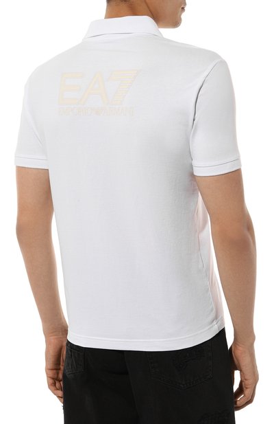 Хлопковое поло EA7, арт. 6DPF16/PJVQZ/M, фото 4