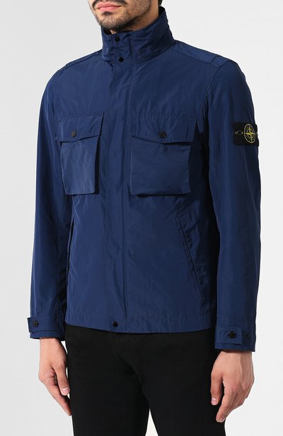Куртка STONE ISLAND синего цвета по цене 64900 руб., арт. 701541322, фото 3 Куртка STONE ISLAND, арт. 701541322, фото 3