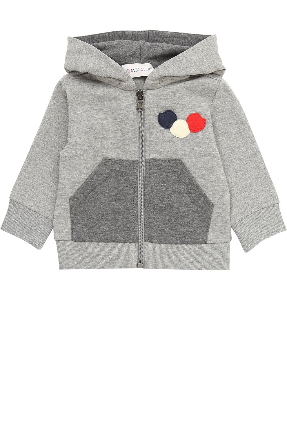 Спортивный костюм из хлопка с аппликациями MONCLER ENFANT, арт. C2-951-88084-05-80996, фото 2