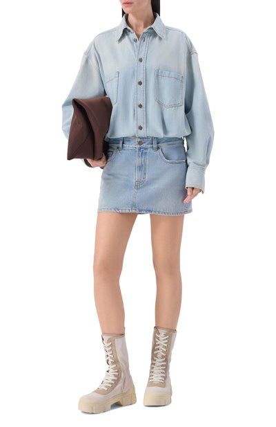 Текстильные ботинки v14_roccia VIC MATIE кремового цвета по цене 44800 руб., арт. 1K5006D_V14BRUBP96, фото 3 Текстильные ботинки v14_roccia VIC MATIE, арт. 1K5006D_V14BRUBP96, фото 3