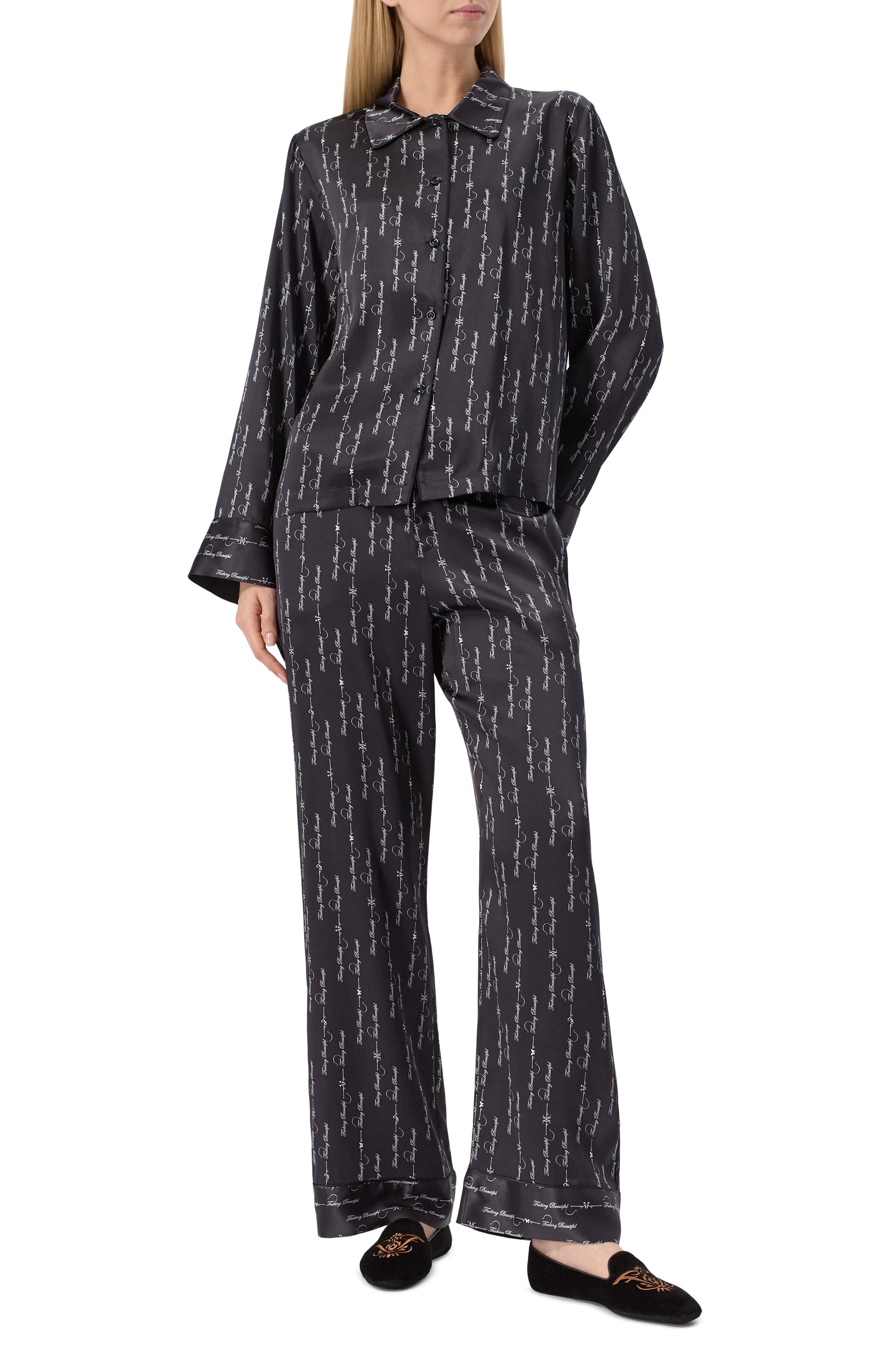 Текстильные домашние туфли FRETTE, арт. 99599126 00F 90319, фото 2