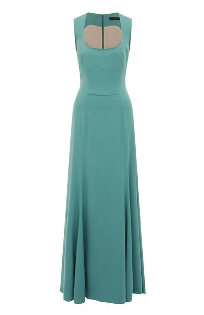 Женское платье из вискозы и шерсти ELIE SAAB, арт. 5690