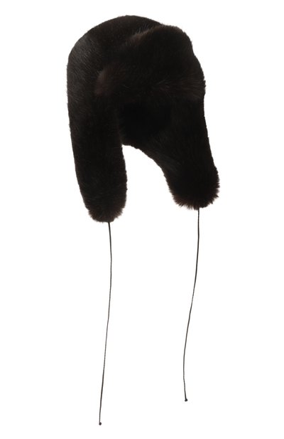 Женская шапка-ушанка из экомеха FLASHIN, арт. FF25FFHUB