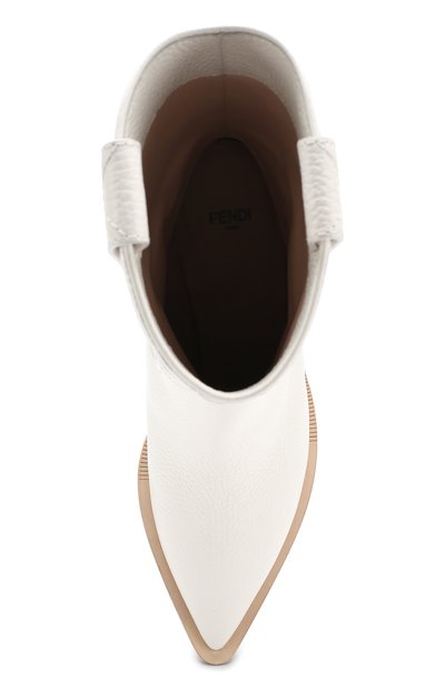 Кожаные сапоги на устойчивом каблуке FENDI, арт. 8T6785 A3SZ, фото 5