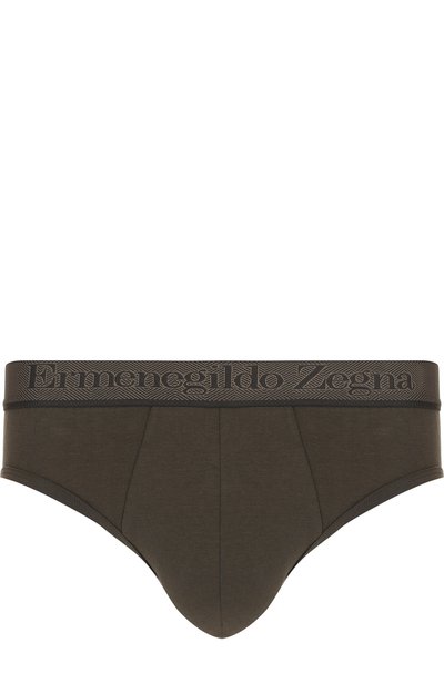 Хлопковые брифы с широкой резинкой ZEGNA, арт. N3L610300, фото 1