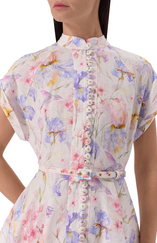 Льняное платье YVON 0 250025 Белый  0 250025 Фото 5