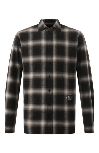 Мужская хлопковая рубашка ZILLI, арт. SP0R01M012360080Q