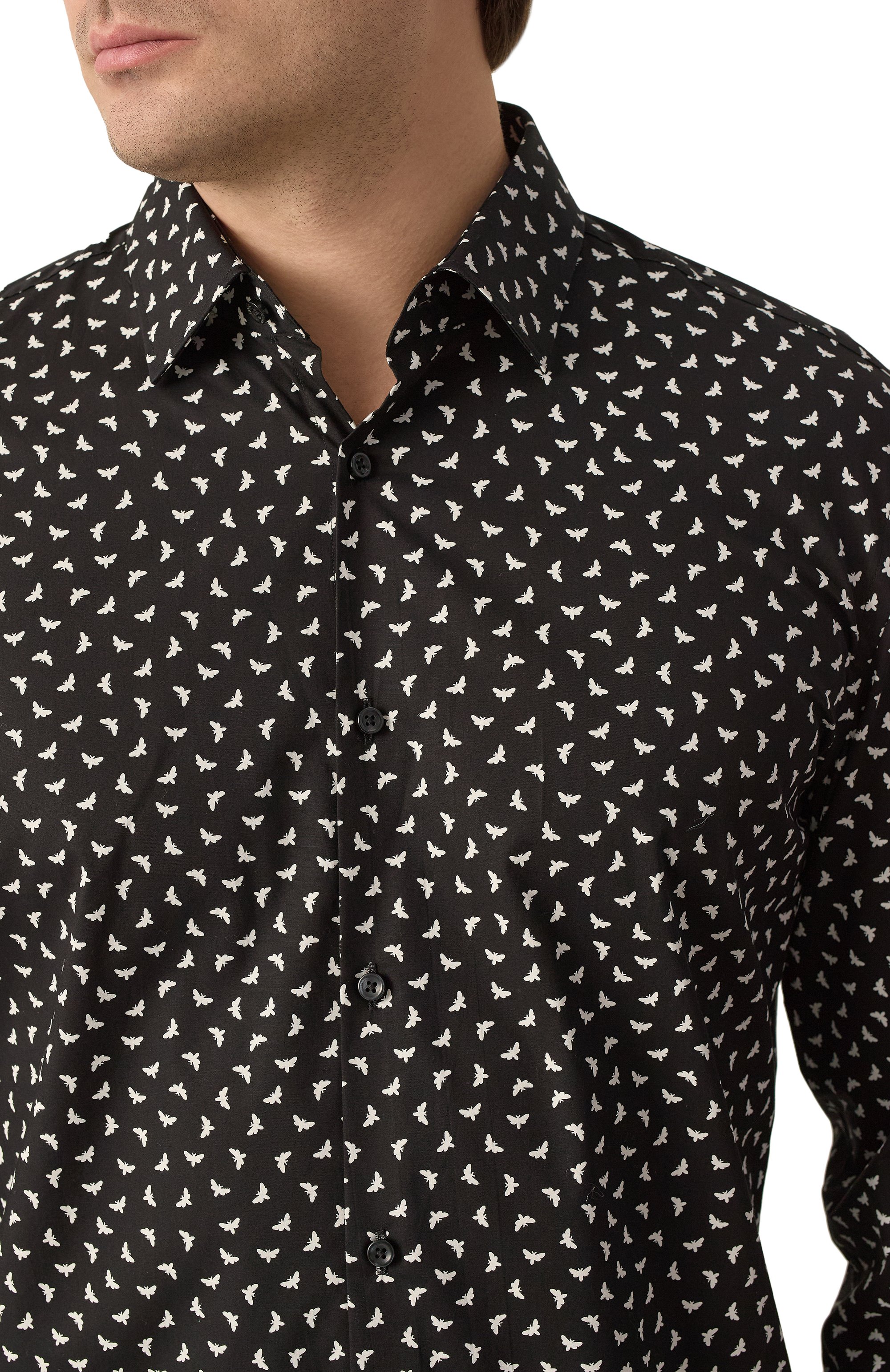 Хлопковая рубашка HUGO, арт. 50534068, фото 5