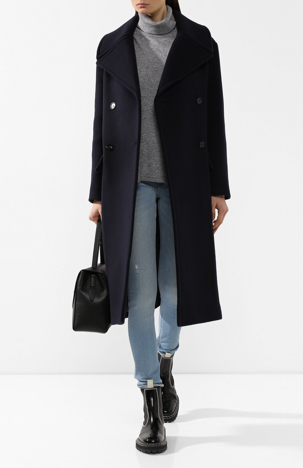 Пальто из смеси шерсти и кашемира BOSS, арт. 50434604, фото 2