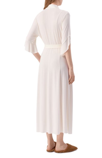 Халат FURSTENBERG кремового цвета по цене 44600 руб., арт. 50304873, фото 3 Халат FURSTENBERG, арт. 50304873, фото 3