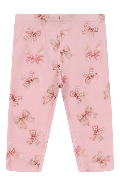 Хлопковые легинсы MONNALISA, арт. 31F403